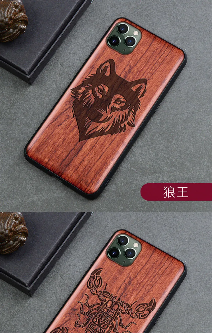 Real Wood Case For iPhone 11 Pro 13 12 7 8 Plus XR XS Max SE 2020 Wood Case For Samsung Galaxy Note 20 Ultra S21 S20 S10 Plus iphone 12 pro max silicone case