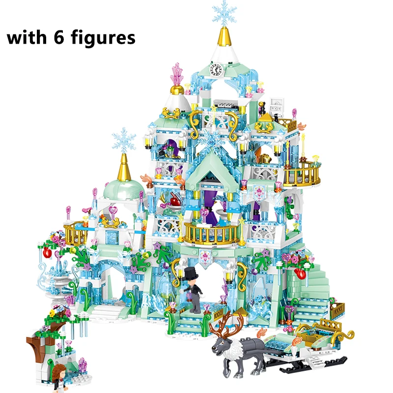 Друзья принцесса дворец зимний Волшебный дом Playmobil лед снег Мечта Замок