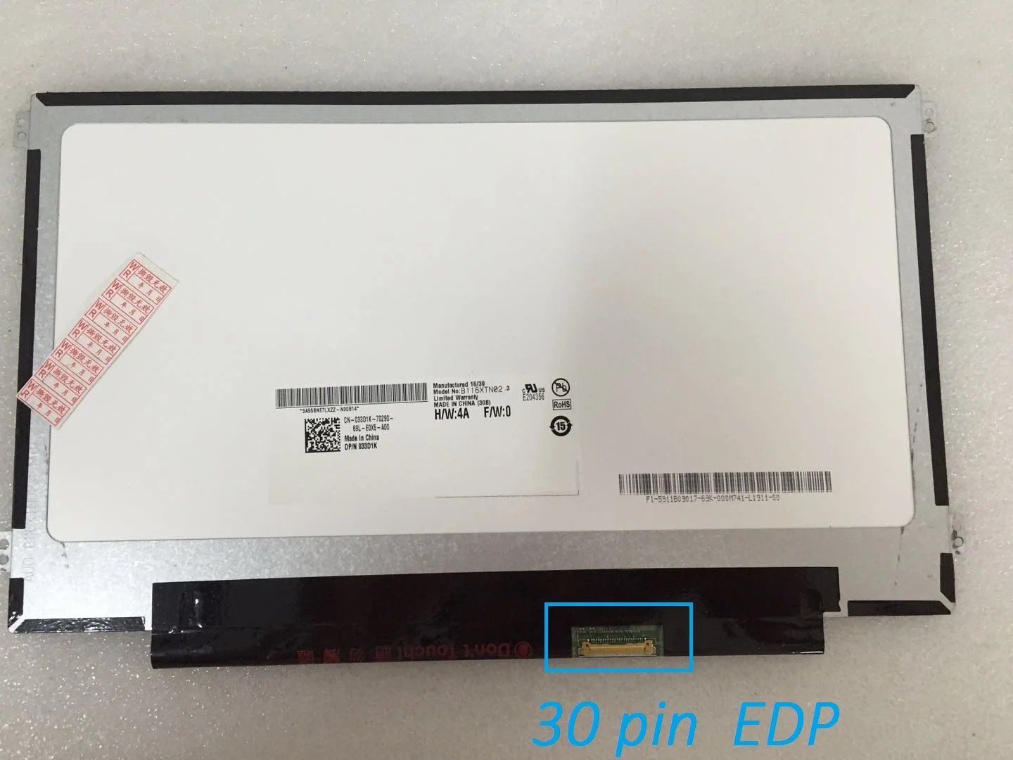 

Для LENOVO IDEAPAD 110S-11IBR 11,6 "нетбук светодиодный ЖК-экран панель дисплея