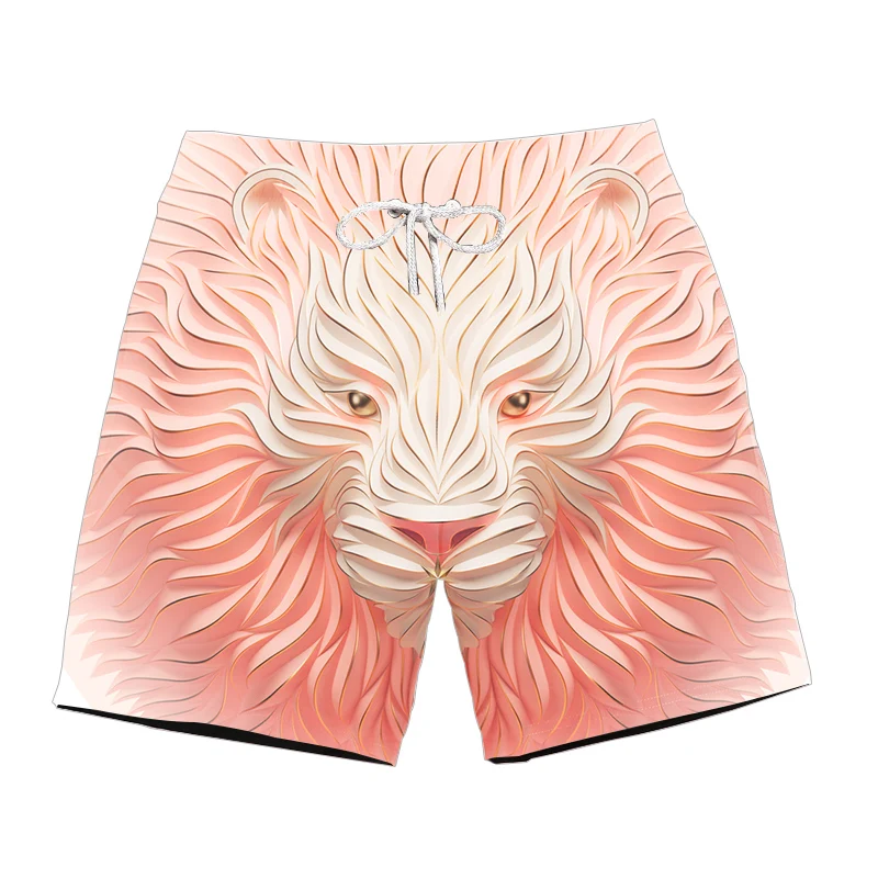 New Male Summer Wolf Shorts Men Animal Casual Short Pants Cargo Black Beach 3d Printed Shorts Gothic Fitness Mens Shorts