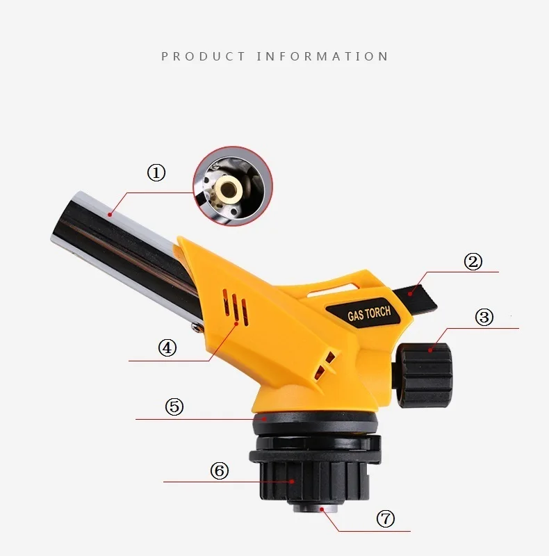 Searock газовый фонарь, пистолет для пламени, фонарь для приготовления пищи, пайка, Бутан, автозажигание, газовая горелка, зажигалка, нагрев, Сварочная газовая горелка, пламя