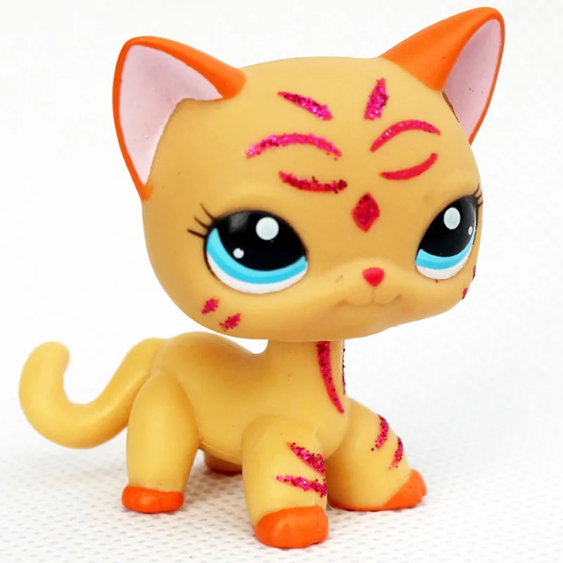 pet shop lps toys литл пет шоп игрушки лпс стоячки стоят маленьких короткошерстая кошка собака колли кокер-спаниель такса дог подарок игрушки для детей - Цвет: 2118