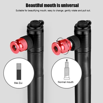

Bike Tool Mini Bike Pump Hand-push Portable Nitrogen-filled Bicycle Mountain Bikes Tire Pump