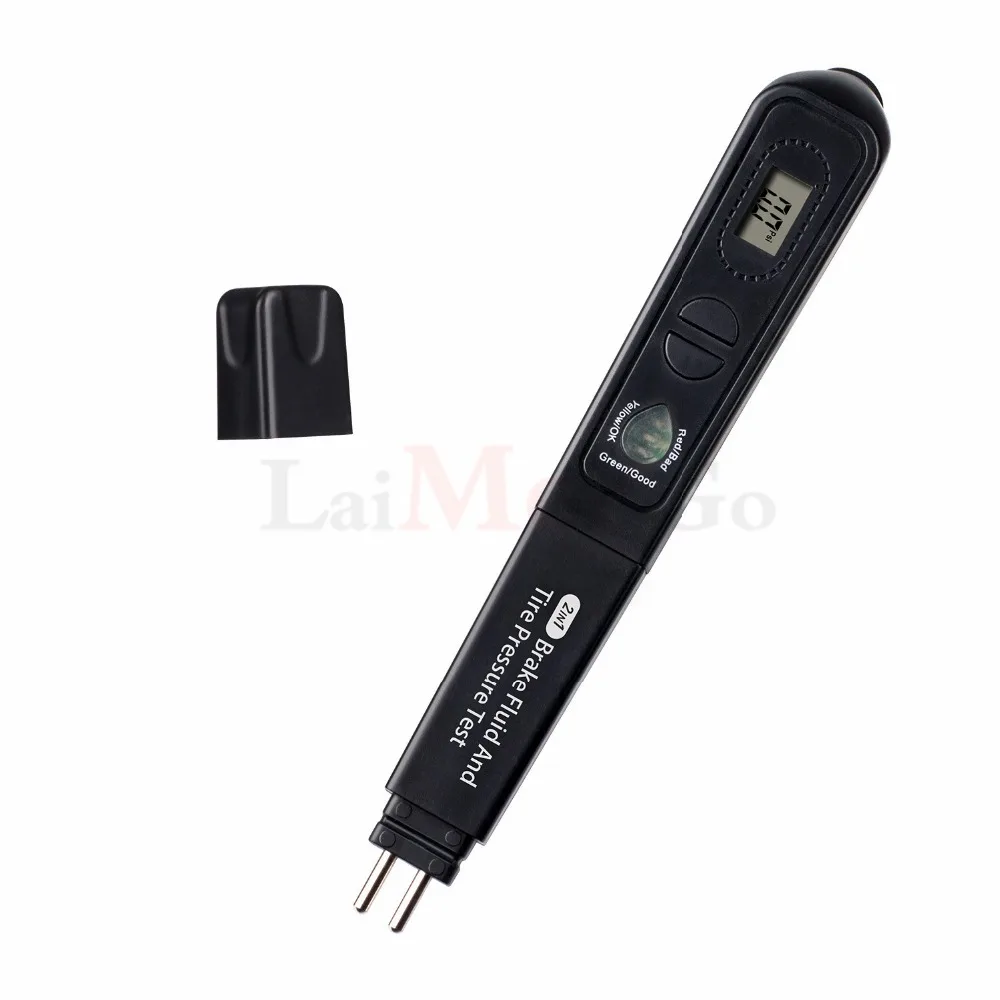 Auto Brake Fluid tester & Tire pressure 2in1 tester Digital tyre pressure meter guage test Driving Safety OBD2 Diagnostic tool (11)