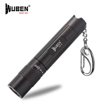 

WUBEN Mini LED Flashlight Pocket flashlights Portable led Lantern E50 USB Rechargeable Lamp Key Light Zoomable Waterproof Torch