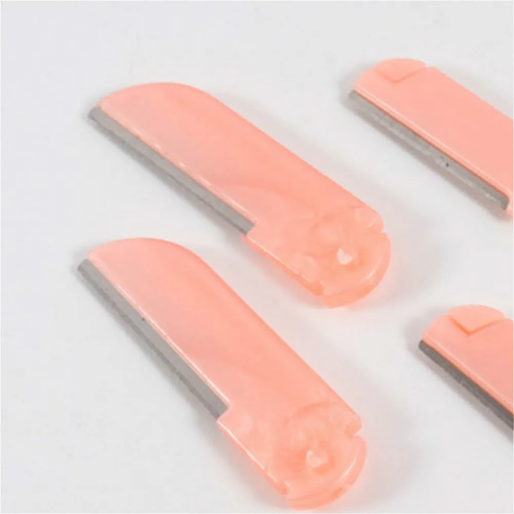 Eyebrow Trimmer Set Eye Brow Razor Face Body Hair Removal Shaver Blades Scissors Women Profiler Beauty Makeup Tools 4pcs/Set