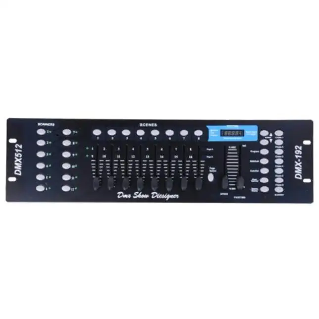 192 DMX контроллер диджей оборудование DMX 512 консоль сценическое освещение для светодиодный Par движущийся прожектор DJ контроллер
