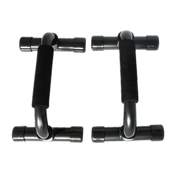 

1pair Stand Non Slip I Shaped Chest Muscles Push Up Bar Home Body Building Gym Exercise Portable Fitness Training For Workout