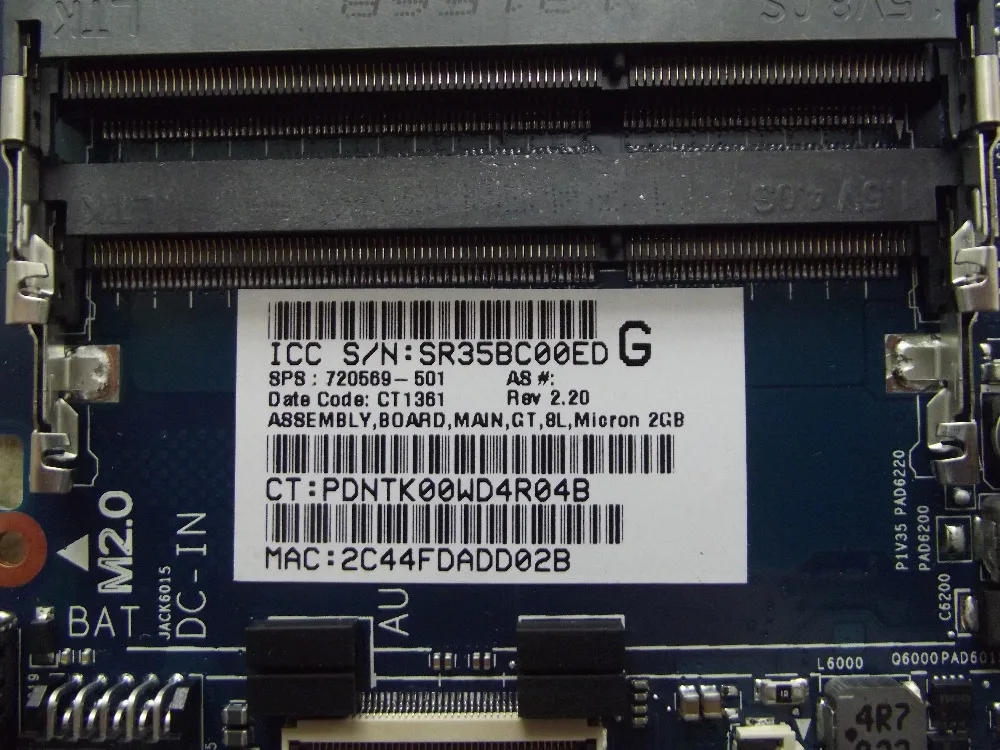 720569-501 720569-001 для hp ENVY 15-J 15T-J серия материнская плата 750M 2G HM87 все функции полностью протестированы