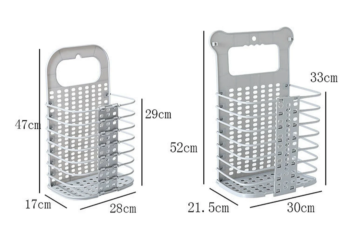 Пластиковый мешок для хранения одежды корзины складная корзина настенная подвесная корзина для белья складной органайзер для игрушек Бытовые аксессуары для ванной комнаты