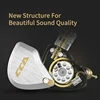 CCA C12 Metal Headset 5BA+1DD Hybrid 12Units HIFI Bass Earbuds Noise Cancelling Earphones In Ear Monitor Earphones  KZ ZSX ZAX 5