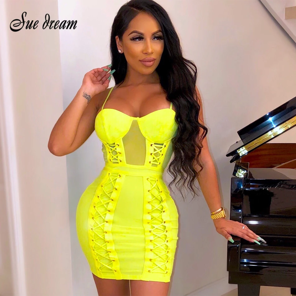 Женское облегающее платье без рукавов ажурная Роза цвет красный желтый Клубные