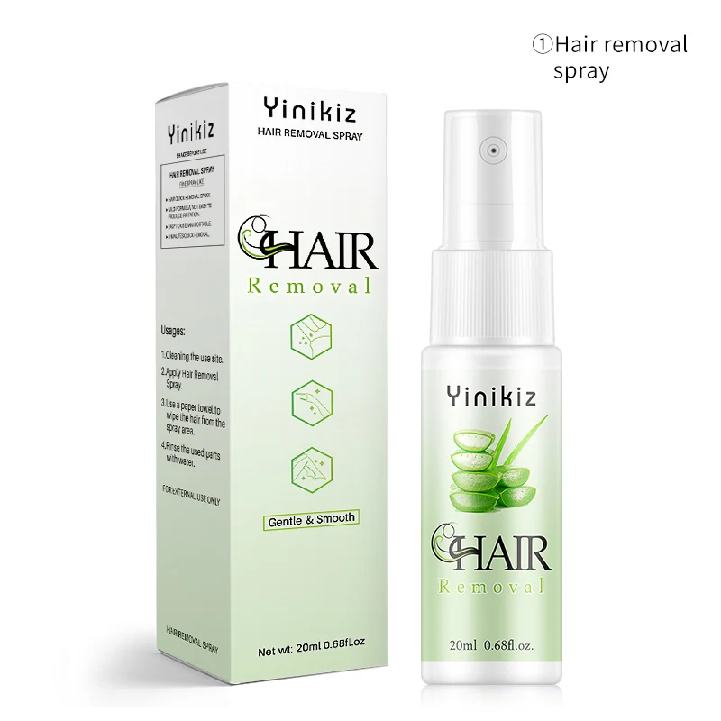 G191 Перманентная остановка роста волос ингибирование лобковых волос Retinol Jelly Spray ремонт гладкого тела удаление волос спрей для удаления волос на лице - Цвет: G191