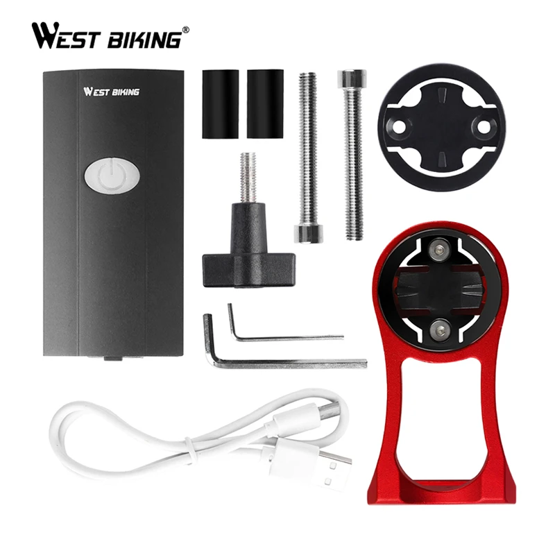 WEST BIKING, 300 люмен, велосипедный светильник, USB, перезаряжаемый, ультра-светильник, велосипедный светодиодный светильник, 2000 мА/ч, MTB, передняя лампа, головной светильник, аксессуары