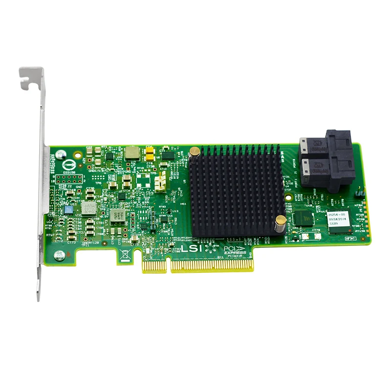 LSI MegaRAID SAS 9341-8I LSI00407 MegaRaid SAS;IMR Raid0;1;5;10;50 SFF8643*2 12G Controller