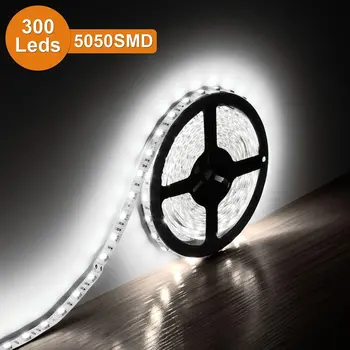 

50m 5m/roll 60Leds/Meter SMD 5050 RGB Waterproof Flexible Led Strip Light Waterproof IP65 Led Ribbon DC 12V Freeshipping
