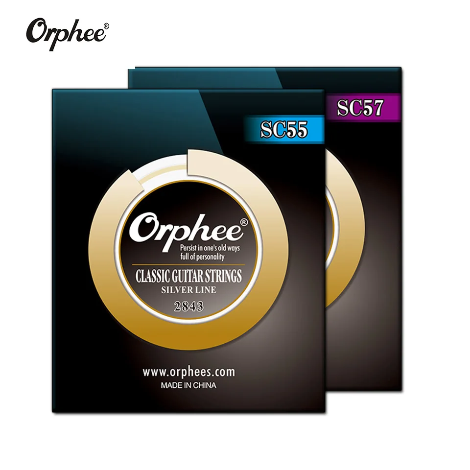 Orphee-SC-Series-Imported-Clear-Nylon-Silver-Plated-Wire-Classic-Classical-Guitar-Strings-Hard-Normal-Tension