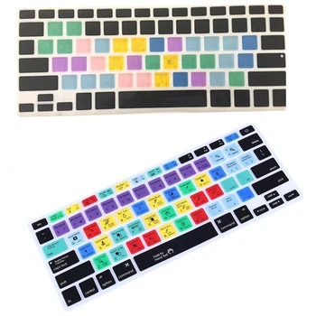 

2 Pcs for Adobe Photoshop Keyboard Design Functional Silicone Cover(PS Keyboard Shortcut & AI Keyboard Shortcut)