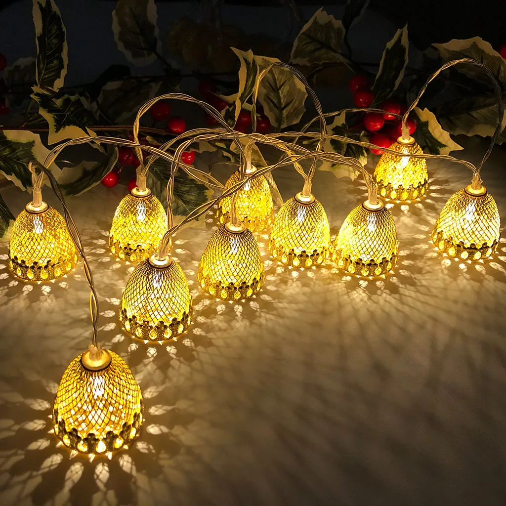 CARPRIE Light Christmas LED String Lights Holiday Lighting Fairy Garland For Room Christmas Tree Wedding Party Decor Lantern USB