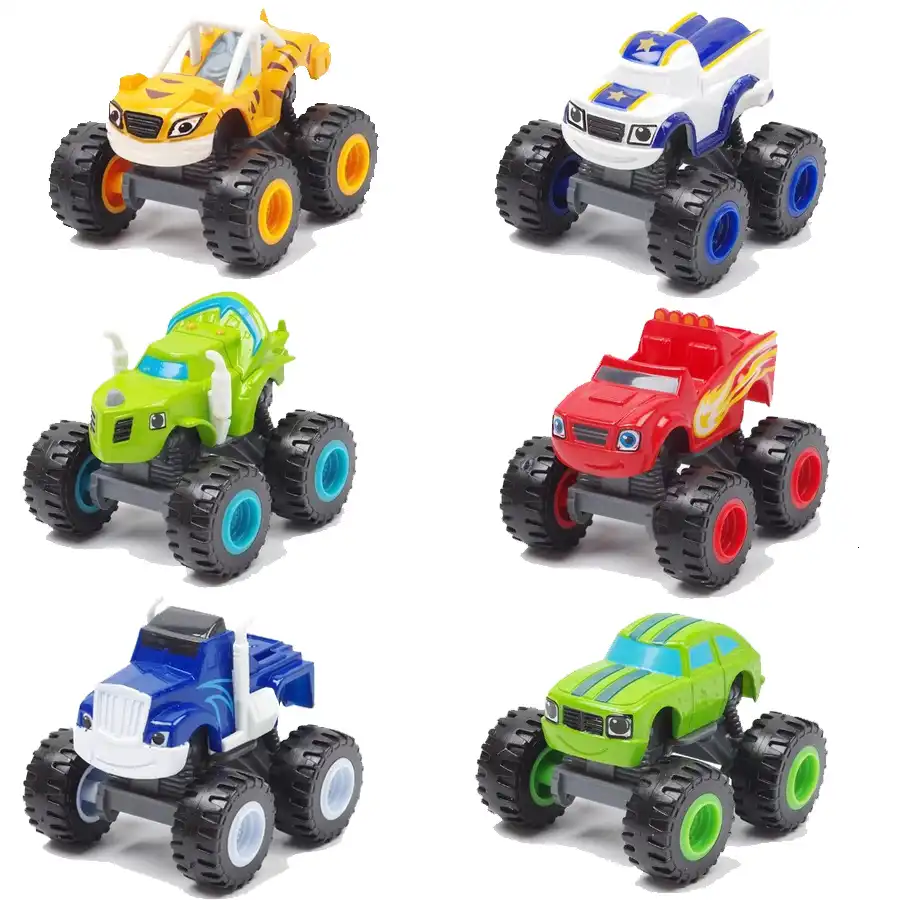 blaze diecast cars