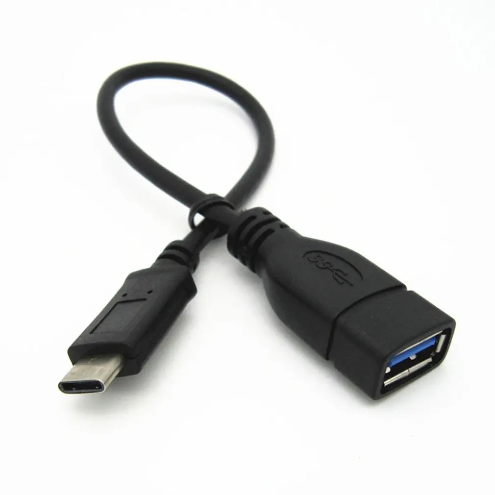 

1pc OTG Cable USB-C 3.1 Type C Male to USB 3.0 Type A Female OTG Adapter Converter Cable Cord Data Line Cable for U Disk