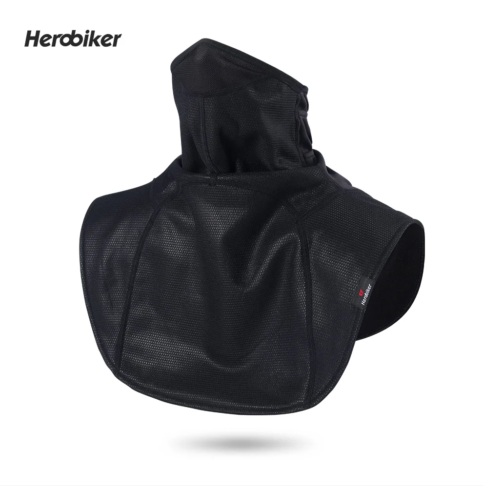 HEROBIKER мотоциклетная маска для лица Лыжная маска мото ветрозащитная осенне-зимняя термальная флисовая велосипедная тренировочная мотоциклетная маска плащ