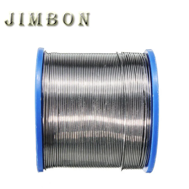 JimBon 400g 0,6 мм 60/40 олова свинцовая линия канифольное ядро 2.0% поток паяльная сварочная стальная проволока в катушке