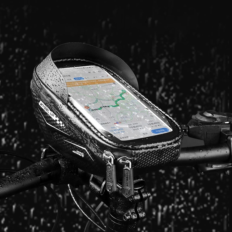 Велосипедная сумка с креплением для телефона Водонепроницаемая передняя рамка