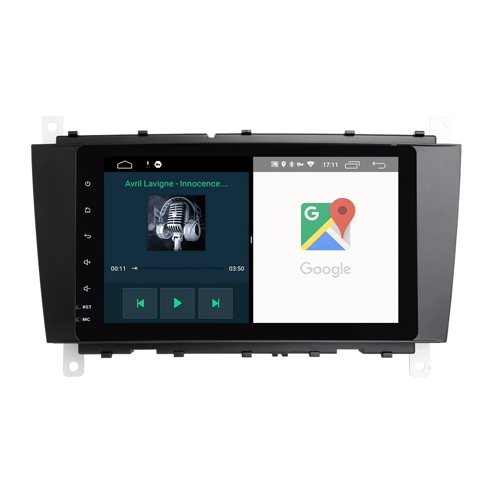 Perfect AutoRadio 2 Din Car DVD GPS Navi Player For Mercedes Benz C-Classs CLC W203 2004-2007 C200 C230 C240 C320 C350 CLKW209 OBD DSP 4
