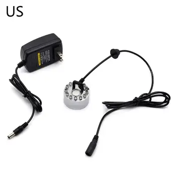 

Ultrasonic Mist Maker Generator Fogger Nebulizer Water Fountain LED Air Atomizer
