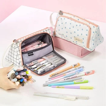 

Pencil Case Kawaii Large Capacity Pencilcase School Pen Case Supplies Pencil Bag School Box Pencils Pouch Stationery
