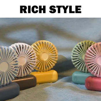 

2020 Mini Desk Fan Handheld Fan Cool AirPortable Personal Fan with Speeds Adjustable for office outdoor home