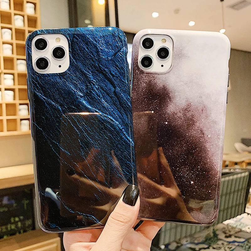 Со звездным небом ночным пейзажем Звезды Чехол для телефона iPhone 12 11 Pro Max X XR XS макс