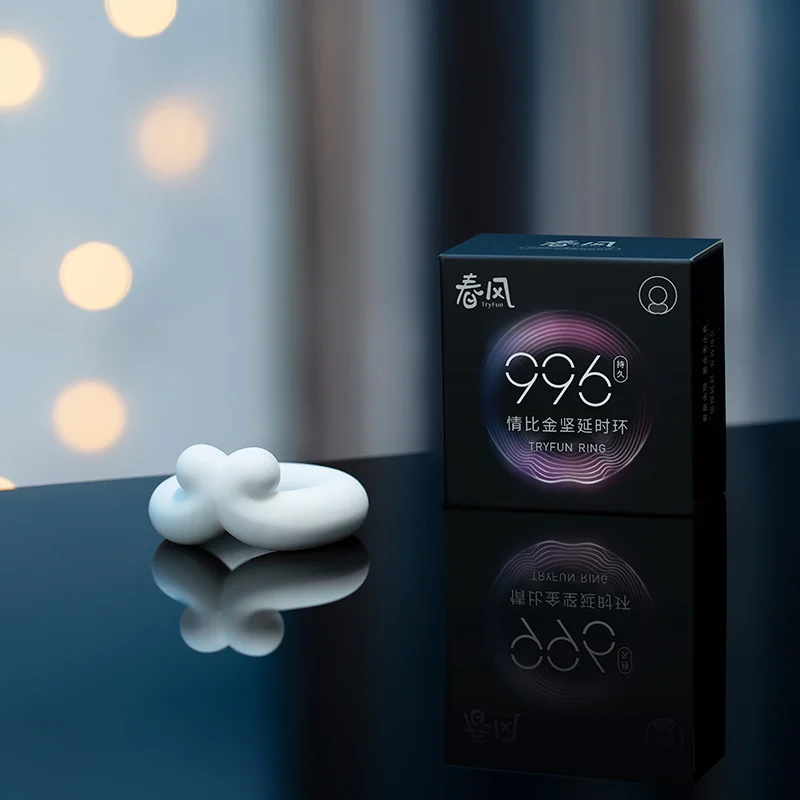 Кольцо для пениса tryfun кольцо пар сексуальная игрушка эластичное задержки стрейч