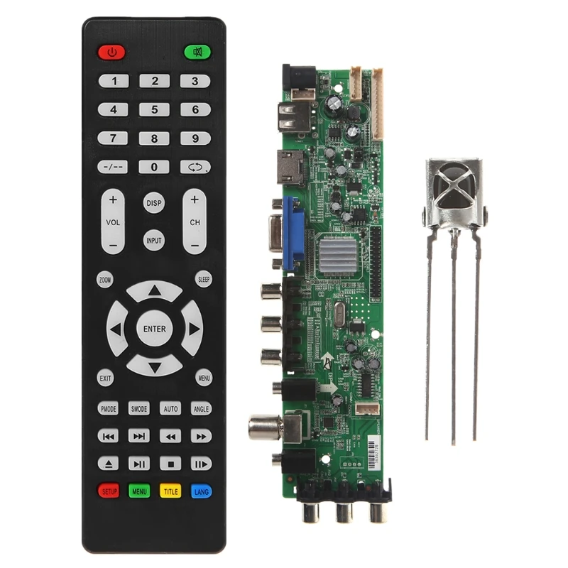 

Free postage RAM 1+4G MSD338STV5.0 Wireless Network TV Driver Board Universal LCD Motherboard