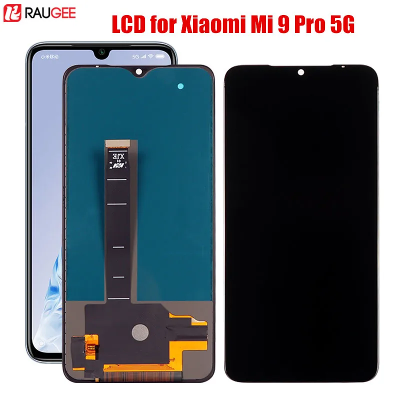 Дисплей для Xiaomi Mi 9 Pro 5G ЖК дисплей + сенсорный экран с рамкой замены Mi9 6 39 ''ЖК