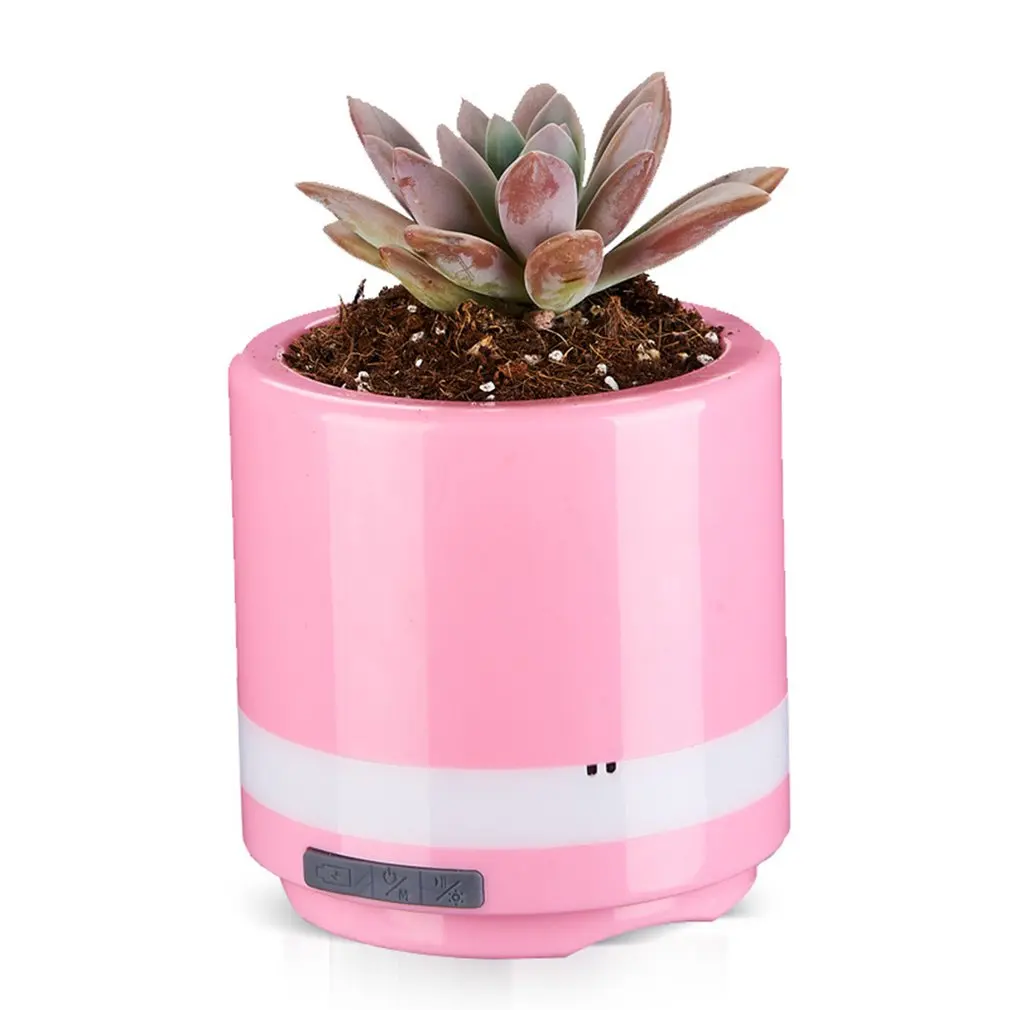 

Car wireless speaker potted purifier ABS PP Smart touch sensing Play piano Can sing Reduce radiation Air purification