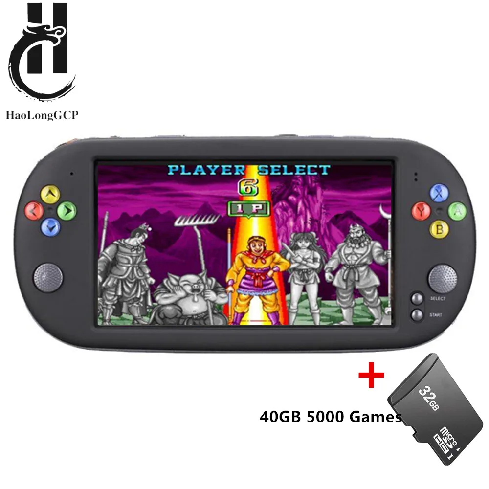Upgrade X16 Portable 7 Inch Screen Video Game Console 40gb With 5000 Free Games 8 16 32 128 Bit For Ps1 Arcade Mame Md Smc Games Handheld Game Players Aliexpress Upgrade X16 Portable 7 Inch Screen Video Game Console 40gb With 5000 Free Games 8 16 32 128 Bit For Ps1 Arcade Mame Md Smc Games Handheld Game Players Aliexpress