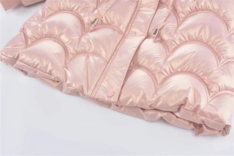 Arco para Baixo Jaqueta para Adolescente Quente com Capuz Bebê Crianças Meninas Roupas Inverno Nova Moda Mid-length Engrossar Infantis 2022 18 adolescente engrossar quente com capuz roupas infantis