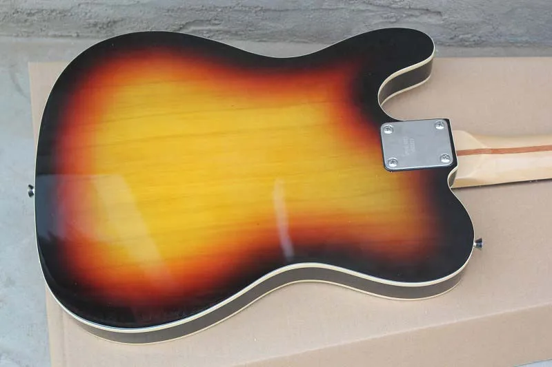 Роскошная серия Nashville F Tele sunburst электрогитара-143-12
