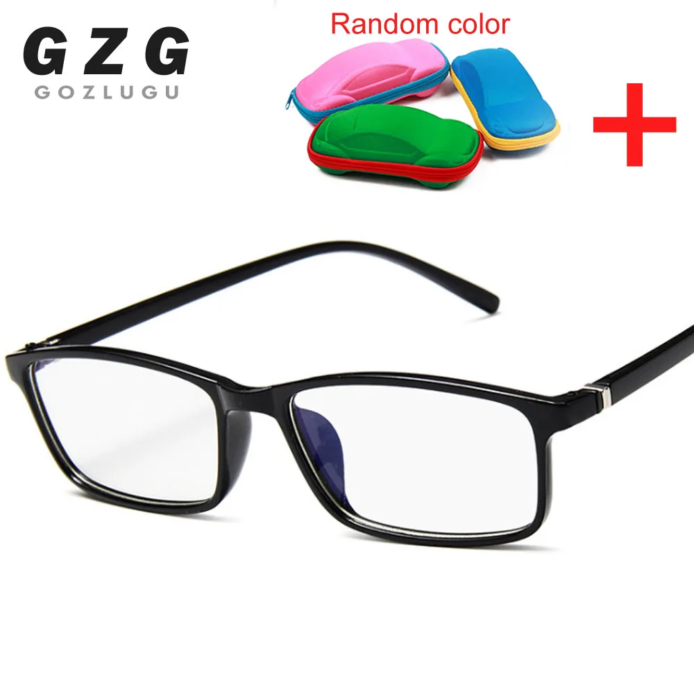 

2019 Anti Blue Light Glasses Frame Women Eye Protection Anti Radiation Eyeglasses Men anti blue rays no degree flat glasses