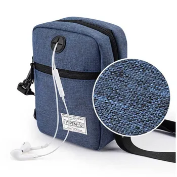 

Man's Multi-functional Certificate Outdoor Sports Bags Shoulder Bag Passport Bag Casual Phone Pocket Man Zipper Business Bag