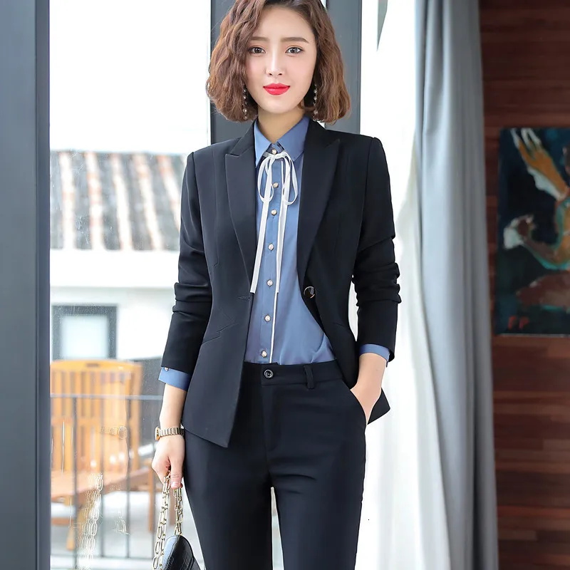 Fashion Women Long Sleeved Jacket Dress Slim Skirt Suits Two Pieces Together Large Office Lady Working Clothes Maternity