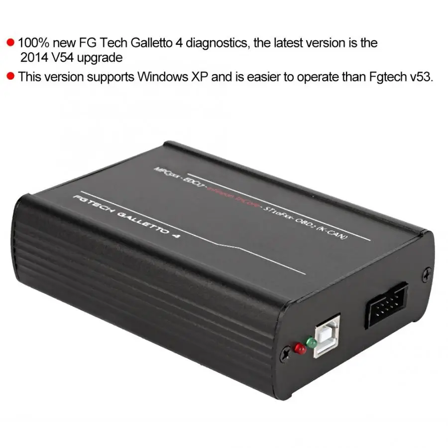 FG Tech Galletto 4 V54 0475 Мастер обновление диагностический сканер инструмент (US Plug 100 240 V)| |