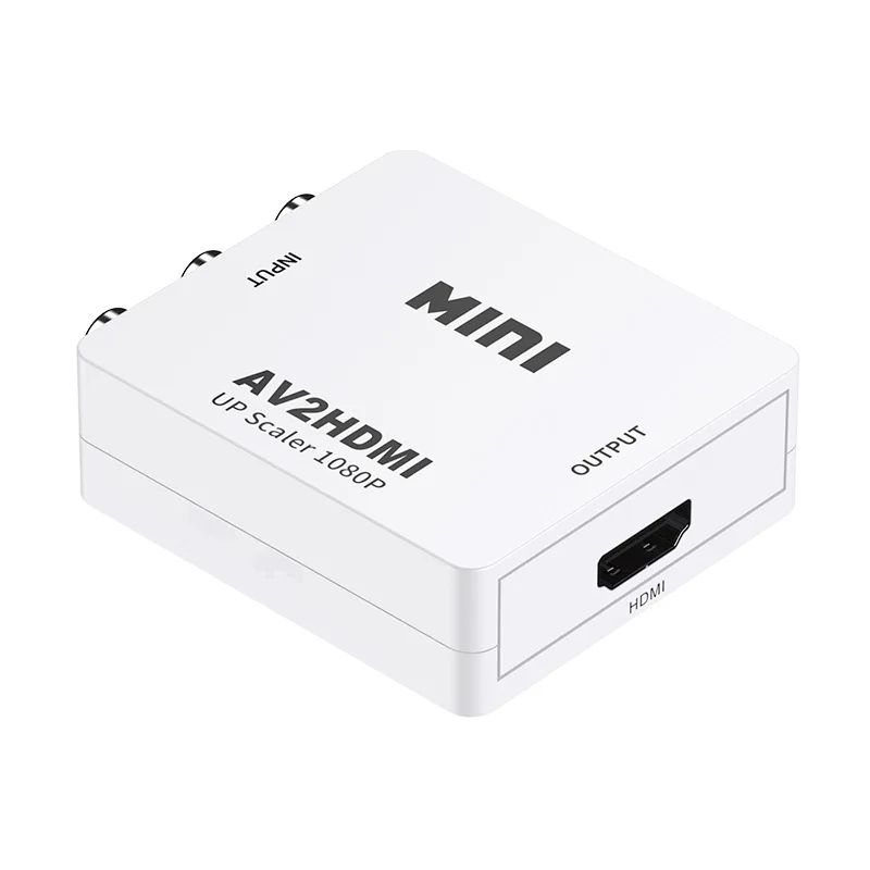 Преобразователь Felkin с AV на HDMI RCA/CVBS адаптер для HDTV PS3 ПК DVD ноутбука HDMI2AV 1080P