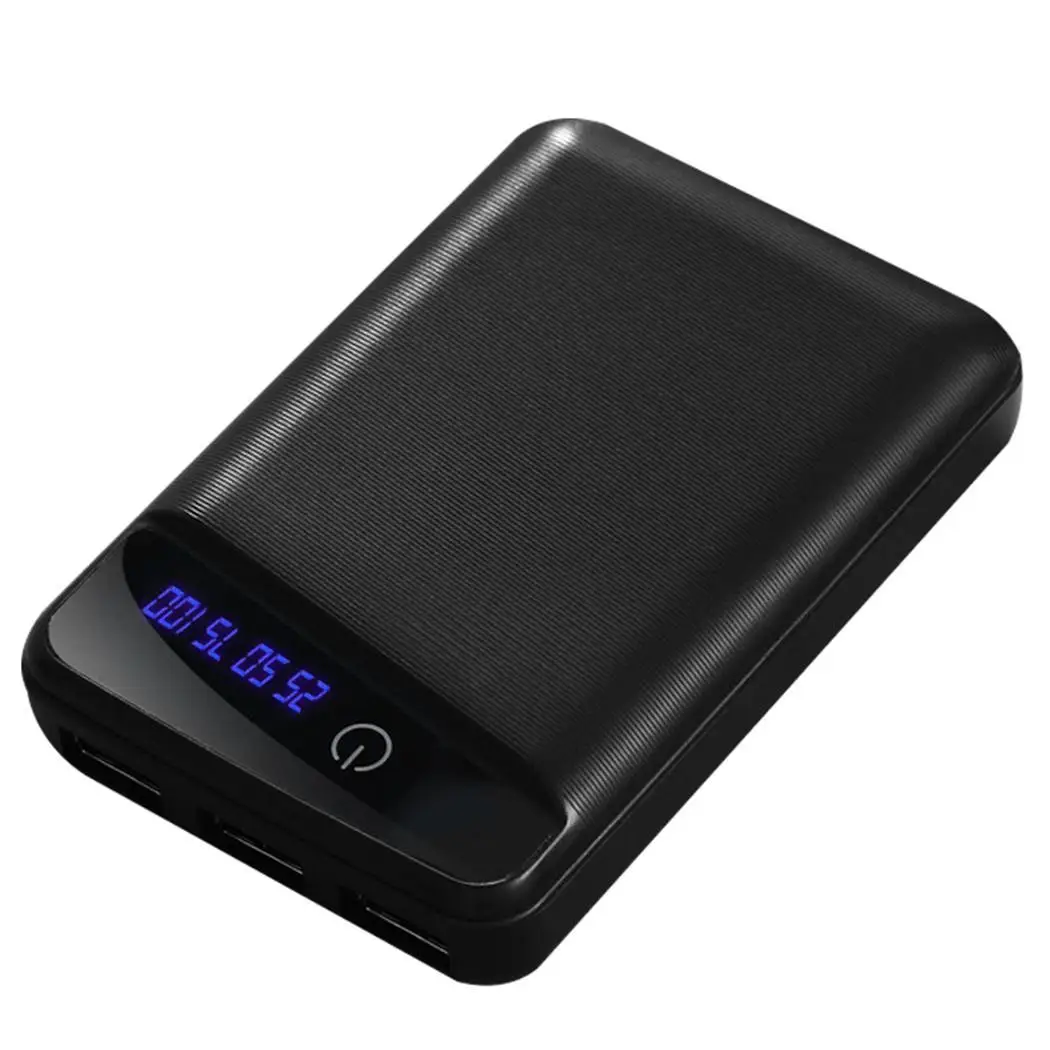 3 USB mi ni power Bank 10000 мАч внешнее устройство для быстрой зарядки аккумулятора iphone xiaomi