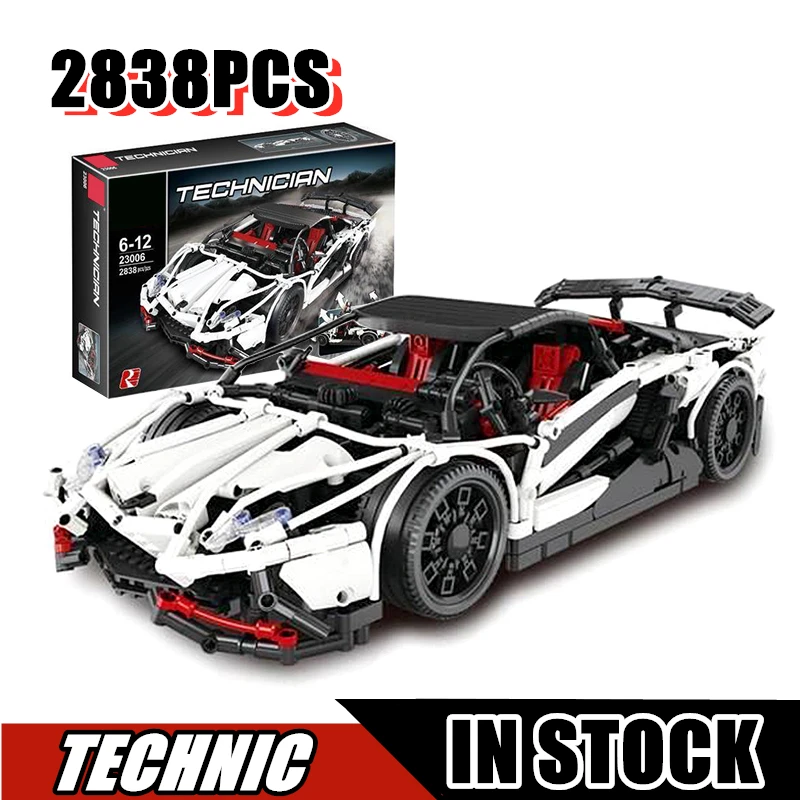 

23006 Lamboringhini Aventador technic racing car model Compatible MOC 2695 lepinbricks lepinblocks Building Blocks Bricks toy
