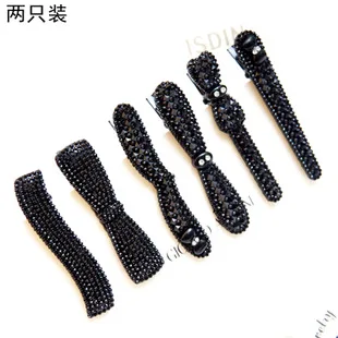 One Yuan Commodity Korean-style Hipster Fabric Handmade Bow Barrettes Duckbill Clip CHILDREN'S Hair Accessories