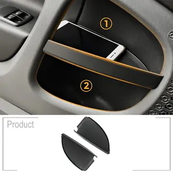 

2Pcs Car Door Handle Storage Box Container Glove Auto Organizer Interior Accessories for Mercedes New Smart 453 Fortwo 2015-2019