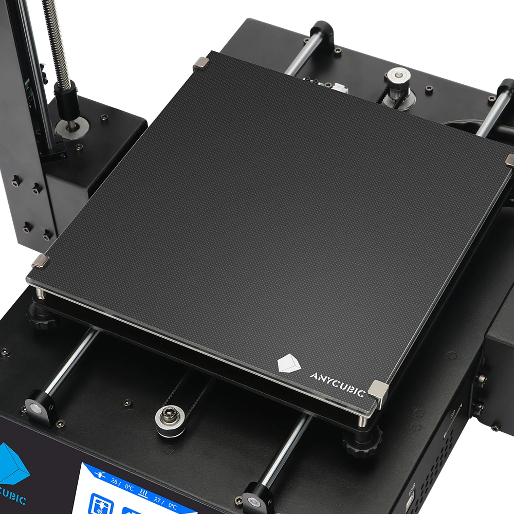 3D принтер ANYCUBIC Mega S i3 Up цветной сделай сам с цельнометаллической рамой высокая